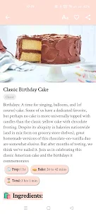 Happy Birthday Cake Recipes