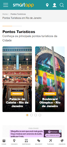 Android application SmartApp - Central de Negócios screenshort