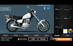screenshot of Create Your Custom Bike 125