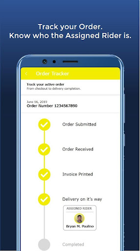 Ample LPG - Ordering Made Easy Screen 3