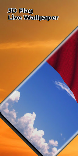 Android application Tunisia Flag Live Wallpaper screenshort