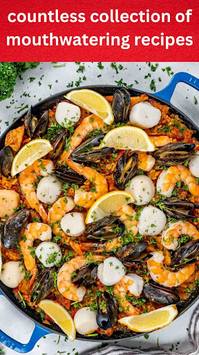 Android application Paella Recipes screenshort
