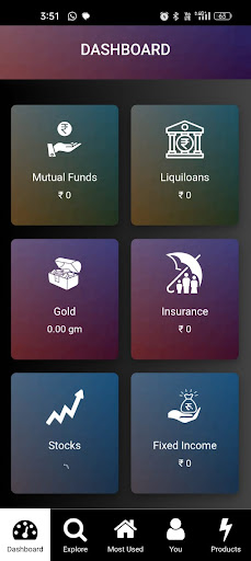 Android application Nandanam Finvest screenshort
