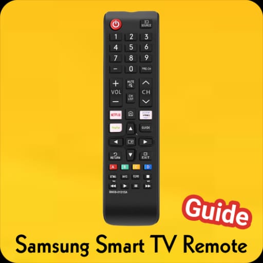 samsung smart tv remote guide logo
