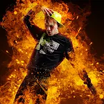 Cover Image of 下载 Fire Effect Photo Video Editor 1.1 APK
