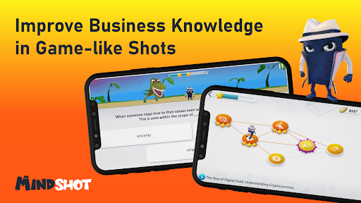 Android application MindShot: Business Learning screenshort