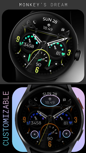 Dream 106 - Analog Watch Face screenshot 1