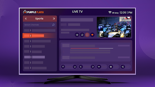 Purple Easy - IPTV Player Screen 2
