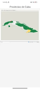 Provincias de Cuba Juego Mapa