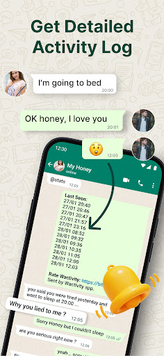 Android application Online Tracker LastSeen by Num screenshort