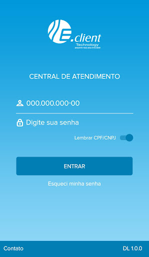 Android application E-Client screenshort