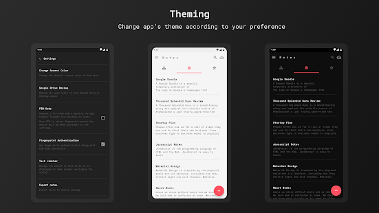 Scrittor -  A simple note app Screenshot