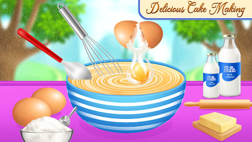 Android application Cake maker cooking chef games screenshort