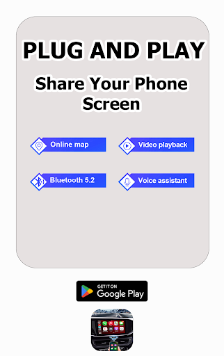 Android application Mirror link car connector screenshort