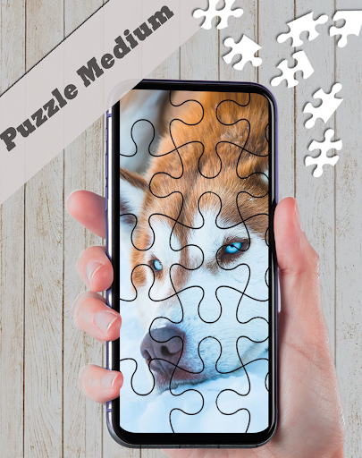 Husky Dog Talky Jigsaw Puzzle