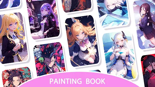 Pintar anime - Jogos de pintar APK (Android Game) - Baixar Grátis