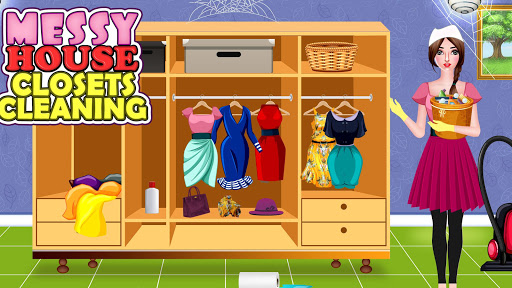 Android application Messy House Closet Cleanup screenshort