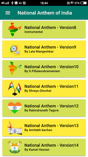 National Anthem of India Screen 2