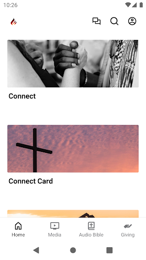 Android application Strafford First Assembly screenshort