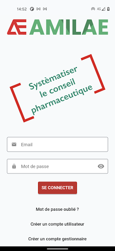 Android application Amilae screenshort