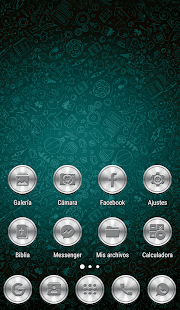 Platinum - Captura de pantalla del paquet d'icones