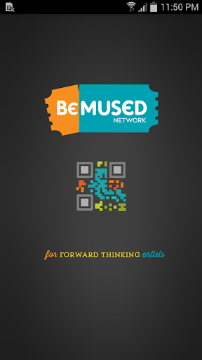 Android application BeMused Network - BeScanned screenshort