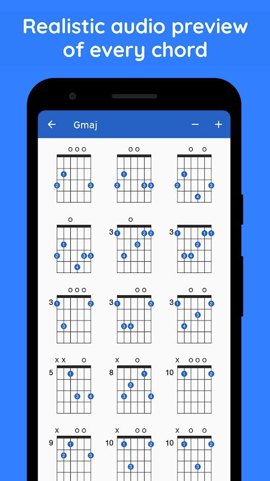 #3. GtrLib Chords - Guitar Chords (Android) De: JSplash Apps