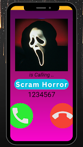 Scream Horror fake call