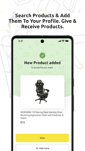 Android application SwishList screenshort