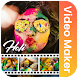 Holi Video Maker With Song