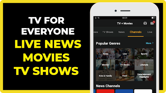 FREECABLE© TV App  Shows, News Apk Download 5