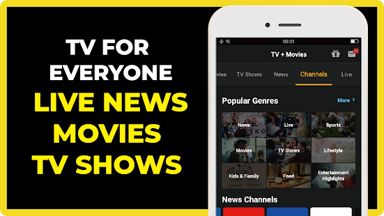 FREECABLEu00a9 TV App: Shows, News 9.38 screenshots 3