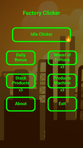 Android application Factory Idle Clicker screenshort