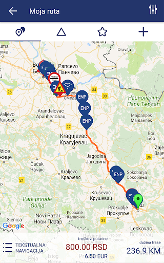 Putevi Srbije Screen 2