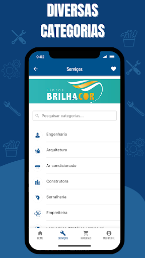 Network Serviços Screen 2