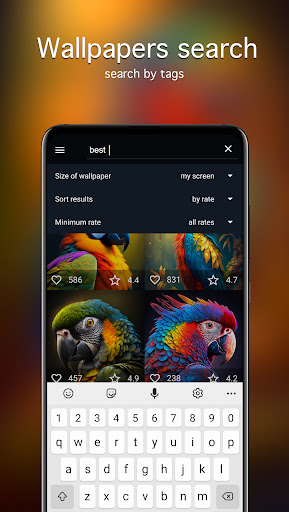 Parrot Wallpapers PRO Screen 3