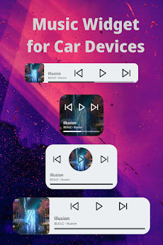 Music Widgets for Car Devicesのおすすめ画像1