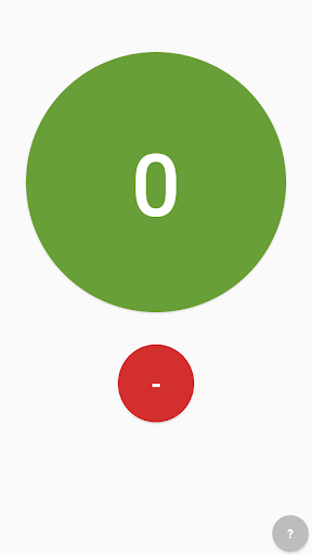 Android application SIMPLE COUNTER screenshort