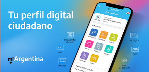 Android application Mi Argentina screenshort