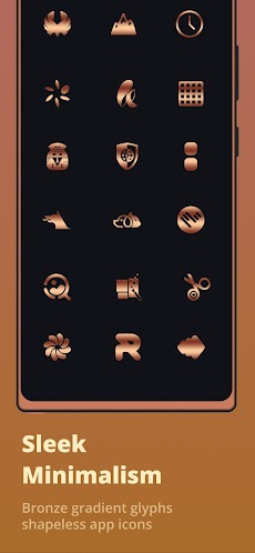 Bronze Copper - Icon Packのおすすめ画像4
