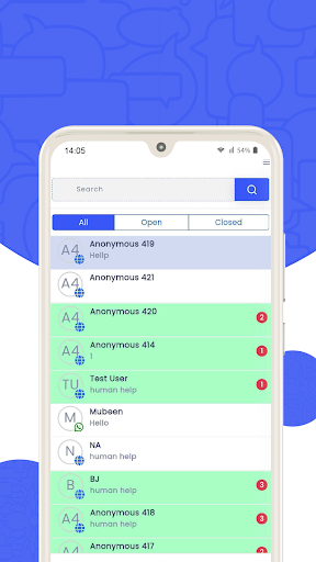 OSAM Live Chat Screen 2