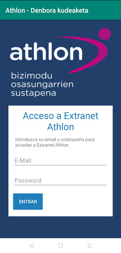 Athlon - Control Horario Screen 3
