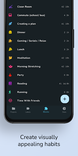 Screenshot of TimeNoder1 - Timeboxing Master