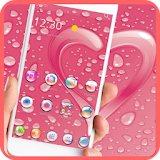 Water Drop PIP Pink Love theme icon