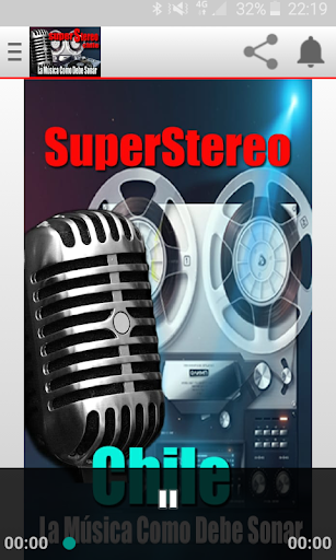 Android application SuperStereo Radio Chile screenshort