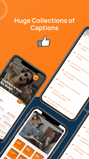 Android application Capik Caption App screenshort