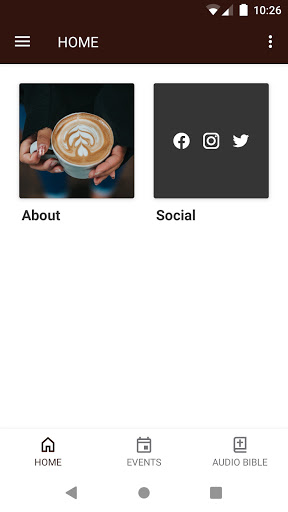 Android application The BASE Des Moines screenshort