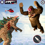 Cover Image of डाउनलोड गुस्सा डायनासोर शिकार खेल 2.2 APK