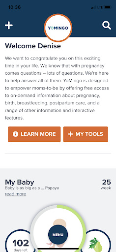 Aperçu de l'application