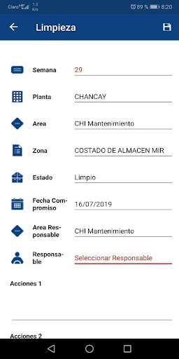 Gestión de Almacenes Screen 3